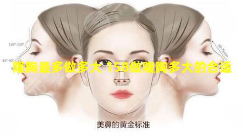 隆胸最多做多大 158做隆胸多大的合适